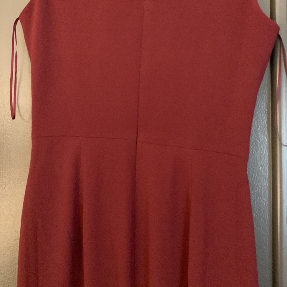 ❤️🆕 DRESS THE POPULATION Red Full Length Sandra Dress - Picture 14 of 14